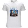 EVERBAB Men's Andy Samberg Appreciation T-Shirt White M