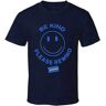 KuyAteYS Men's Blockbuster Video Be Please Rewind Funny Retro Distressed Navy T Shirt Colour25 Men's T Shirt Fashion Casual Cool Tee Shirts Black 3XL