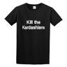 RiraKuNms Men's Cotton Shirt Kill The Kardashians Funny Kim Pure cotton is more hygroscopic Black 3XL