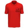 Atspauda I Don't Believe in Magic I Believe in Workouts Katoenen poloshirt voor heren, rood, Rood, XXL