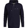 GANT REG Shield Full Zip Hoodie voor heren, evening Blue, standaard, evening blue, M