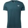 Reebok Heren Identiteit Linker Borst Logo T-Shirt Bos Groen S