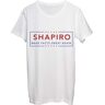 Functon+ Shapiro Make Facts Great Again T-shirt voor heren, wit, wit, XL