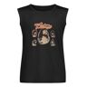 NEIWUFU Vests Waylon Jennings Texas 1974 Outlaw Country Music Singer Activewear Sleeveless Tops Black M