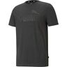 PUMA Herren T-Shirt ESS Heather Tee, Dark Gray Heather, S, 586736