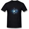 YAYIDUO Men's Starcraft Protoss Logo T-Shirt Black Size S