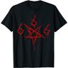 Maisy LIMITED Devil 666 Pentagram Occult Horror T-Shirt