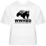 TIEGUAN What Would Honey Badger Do Funny Joke T Shirt White WhiteS
