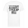 Kwantees Veterans Against Trump T Shirt Mannen Wit T-Shirt Milieuvriendelijk T-Shirt