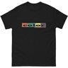 YUN SEN COLOR SKATEBOARDS RAINBOW VINTAGE SKATEBOARDING T SHIRT DESIGNS1 Black M