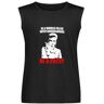 Deer Dots Men's Vest Tank In A World Filled With Kardashians Be A Patsy Unisex Men's Sleeveless T shirt Casual Tops Clothing Black XL