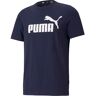 PUMA T-shirt heren Ess Logo Tee , Pauw. , XS