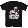 EIWOLJ Silence of the Lambs MOVIE FILM Serial Killer Anthony Hopkins Adult T-Shirt 2 BlackSmall