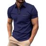 TDEOK Wit poloshirt heren poloshirt heren met borstzak poloshirt heren korte mouwen wit poloshirt heren katoen korte mouwen met borstzak poloshirt heren met ritssluiting poloshirts golf,