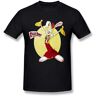 Pure Men's Who Framed Roger Rabbit T Shirt Black Xl