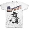 worenzi Waylon Jennings T-Shirt Outlaw White New White Men T-Shirt