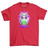 The Shirt Shack Grappig T-shirt "Weed Hemp_19" High on Style! Levendig ontwerp, Unisex, 100% katoen. Perfect voor degenen die het graag opblazen., Rood, 5XL