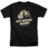 JSONBS Abbott & Costello Horsing Around T Shirt 1940's TV Comedy Tee Black BlackMediumBlackM