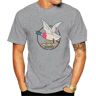 KIGA Men T Shirt Togs Unlimited Chevignon Duck S Cotton Casual O Neck Shirt Funny T Shirt Novelty Tshirt Grey M