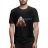 KARLYSE Jeff Goldblum Men's T-Shirt Fashion Short Sleeve Black XXL