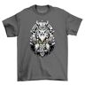 The Shirt Shack Viking Gothic_82 T-shirt Unleash Your Inner Warrior! Grappig T-shirt, 100% katoen, uniseks bedrukt ontwerp. Perfect voor plundering dinsdag!, Grijs, 3XL