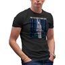 Makdi Robert Pattinson Shirt This is the Skin of a Killer Bella Heren Zwart T-Shirt Size XL