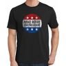 HMNZREAK Mike Rowe for President T-Shirt 2020 Presidential Election Voting Black M