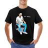 LSNUO Paul Sykes Its Sharks T-Shirt Vintage t Shirt tees t Shirts Men Black