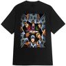 YUN SEN Cotton Tees Kuroko no Basket Men's T-Shirt Black Black M