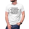 B&S Boutique Why Be Racist Sexist Homophobic Heren-Wit T-Shirt Size M