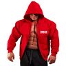 BEBAK ACTIVE BEBAK Heren Gym Hoodie   Rits Pullover Hoody Kleding voor Mannen Bodybuilding Top Arnold Schwarzenegger Geïnspireerd Sweatshirt T Shirt S M L XL 2XL 3XL 4XL 5X, Rood, 3XL