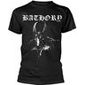 SENGEKE Mens T-Shirt Bathory Goat Short Sleeve Crewneck Tee Black 3XL