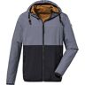 G.I.G.A. DX Men's Functionele omkeerbare jas/ omkeerbare jas met capuchon GS 11 MN JCKT, steel-blue, 3XL, 38216-000