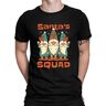 ROUBEIJIA Santas Squad Wichtel Weihnachten X-Mas Weihnachtsoutfit Familien Set Mens T-Shirt Pullover Size 3XL