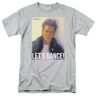 KIINMY Footloose Lets Dance T Shirt Mens 80s Dance Movie Tee Sport Gray GreyMedium