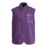 JACK & JONES JXJULIE Teddy Vest SN Vest, Acai, S, Acai., S