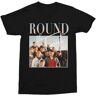 Monskitter Men's Round The Twist Throwback T Shirt Black 3Xl