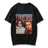 AODBEJP Timothee-Chalamet-Vintage-Style-Graphic-Mens-Cotton-T-Shirt