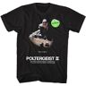 SUWHPO Poltergeist 2 Horror Movie They're Back Video Cassette Cover Men's T Shirt BlackLarge