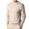 MdybF Sweater Men Men's Top Thin Sweater Slim Fit Young Men's Sweater Round Neck Large Size Pullover-g-4xl