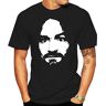 GAHO Charles Manson Mens T-Shirt Black L