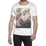 street style Popeye Jack D 2075-14 Urban Slub Heren Katoen 100% Model TSUASLB, wit/wit, L