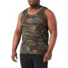 Brandit Tank-top, vele kleuren, maat S tot 7XL, woodland, S