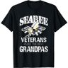 UWOSHP Limited Seabee Veterans Make The Best Grandpas T-Shirt BlackXXX-Large