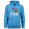 New Era NFL Tennessee Titans Team Logo and Name Hoodie Titans Blue, titanium-blauw, XL