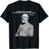 DEANFUN General Robert E Lee Quote T Shirt Black XL