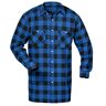 Feldtmann CRAFTLAND flanelhemd, extra lang, maat, blauw/zwart, L