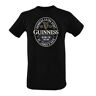 Guinness T-shirt met buitenlandse extra fles label print, Zwart, M