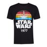 Nastrovje Potsdam Star Wars X-Wing Trip 1977 T-shirt voor heren, zwart, zwart, XXL