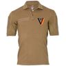 Copytec Tactische Polo Veteraan Bundeswehr gebruik Mali Kosovo Afghanistan T-shirt #34294, zand, M